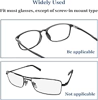 Vista 6 de Almohadillas adhesivas para nariz de gafas, de silicona suave con cámara de aire elevada, para gafas con montura de plástico, 12 pares (negro)