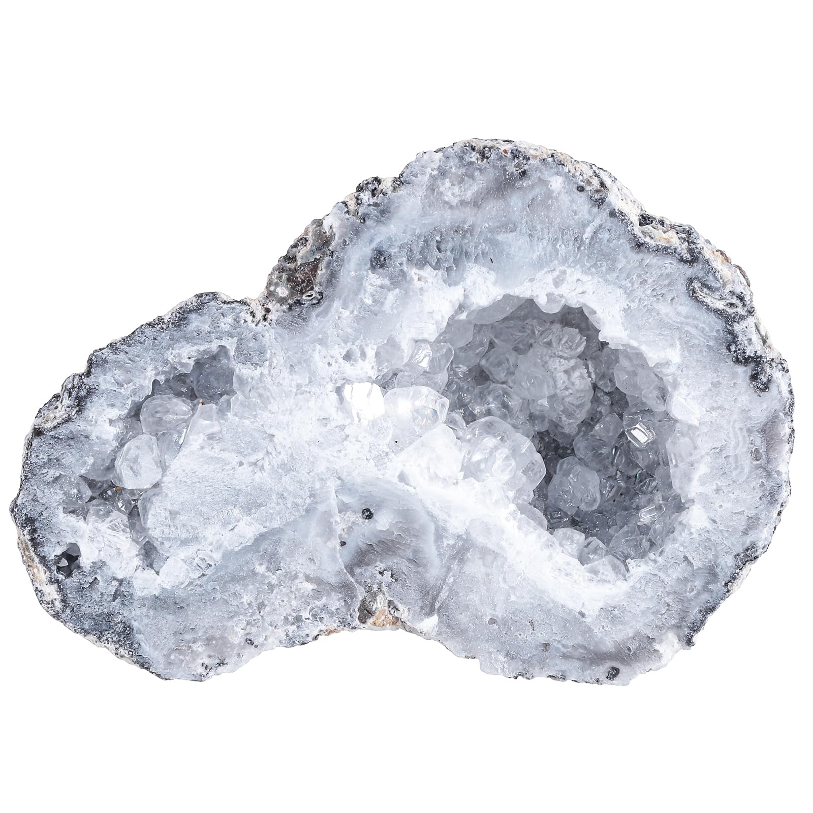 Fini les Intérieurs Ternes grâce à la Druse d'Agate et Géode de Cristal Scintillante