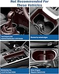 JOYTUTUS Porte-cups Support de téléphone pour voiture, Cellulaire de voiture Grand adaptateur long bras avec 360° Rotation compatible iPhone, Samsung & Tous les téléphones intelligents