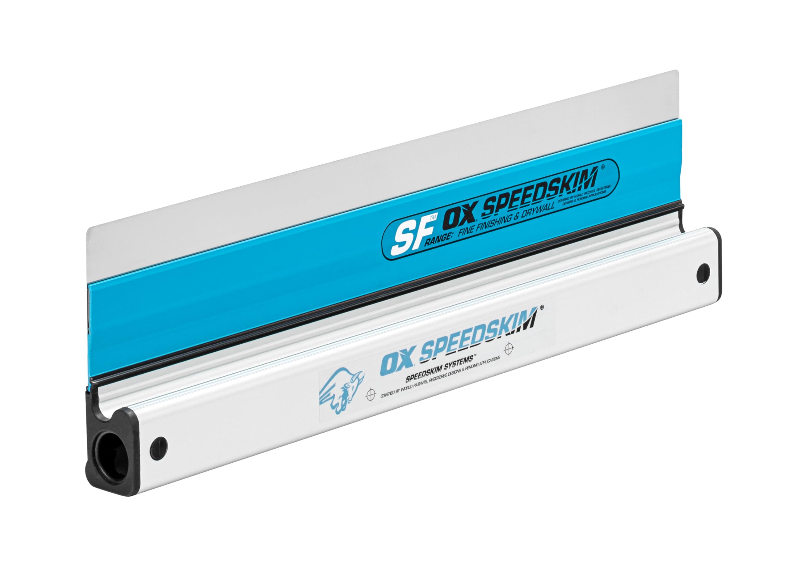 OX Speedskim SF 450mm Stainless Plastering Rule Fine Finishing Spatula P531045