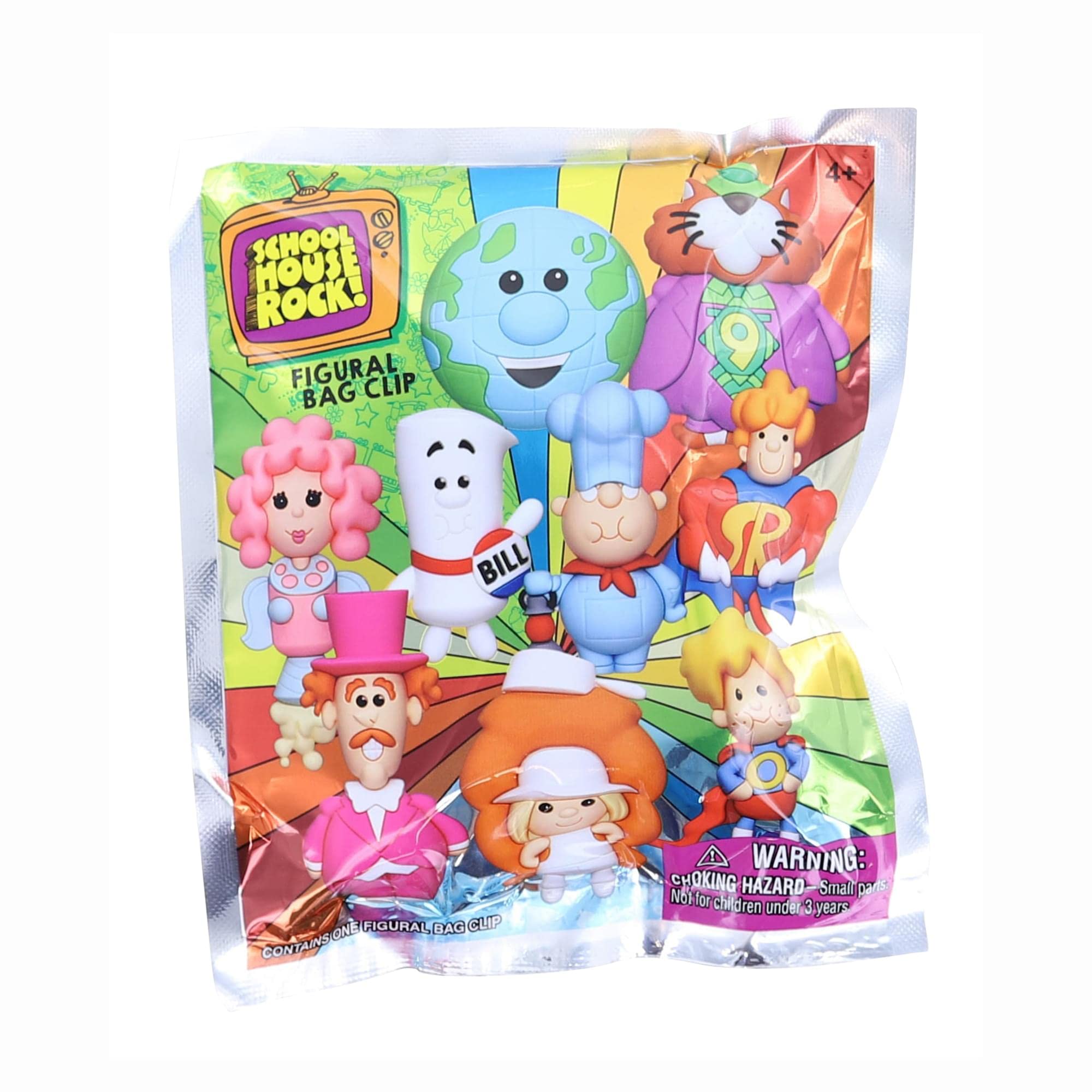 Monogram International Schoolhouse Rock 3D Foam Bag Clip | 1