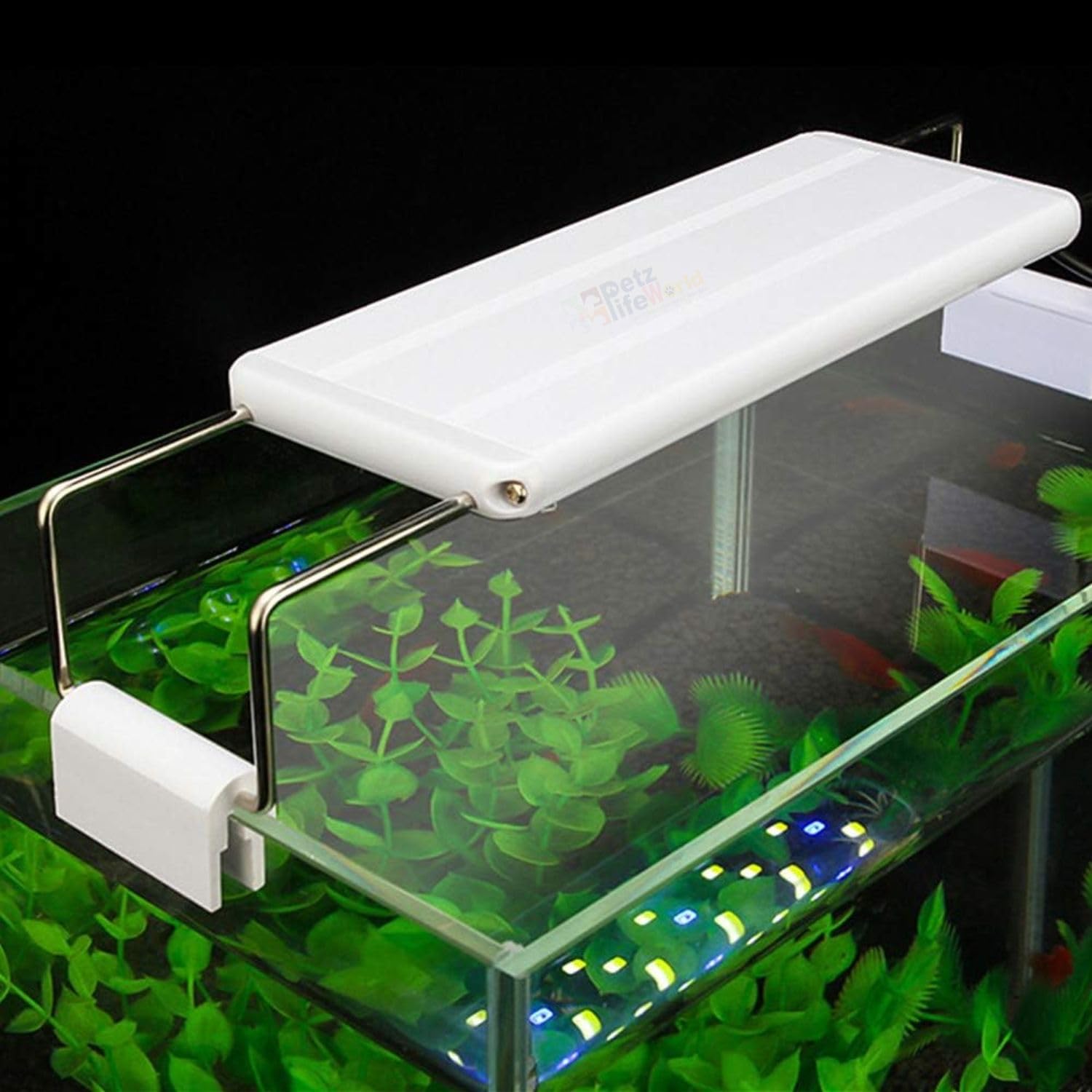 VAYINATO® (BR-60 | 24W | Suitable for 60-70CM Tank) Planted Aquarium White Frame Slim Light with 3 Mode (White+ Blue, RGB, WRGB) Colour Option by Petzlifeworld (B09TKTWP6Q) Amazon Price History, Amazon Price Tracker