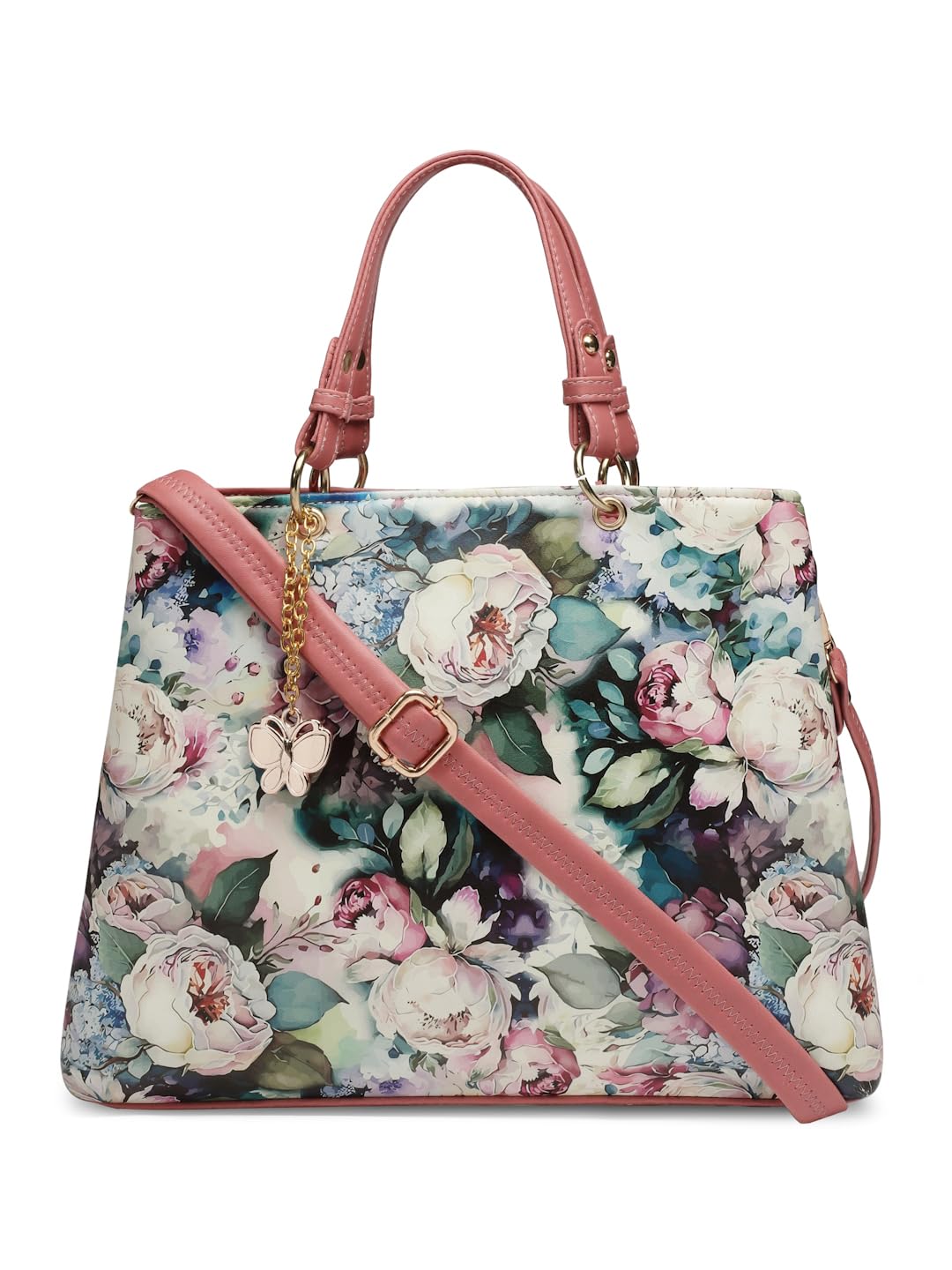 Butterflies Utility Hand Bag For Women, Multicolor (B0CQ2MNP49) Amazon Price History, Amazon Price Tracker