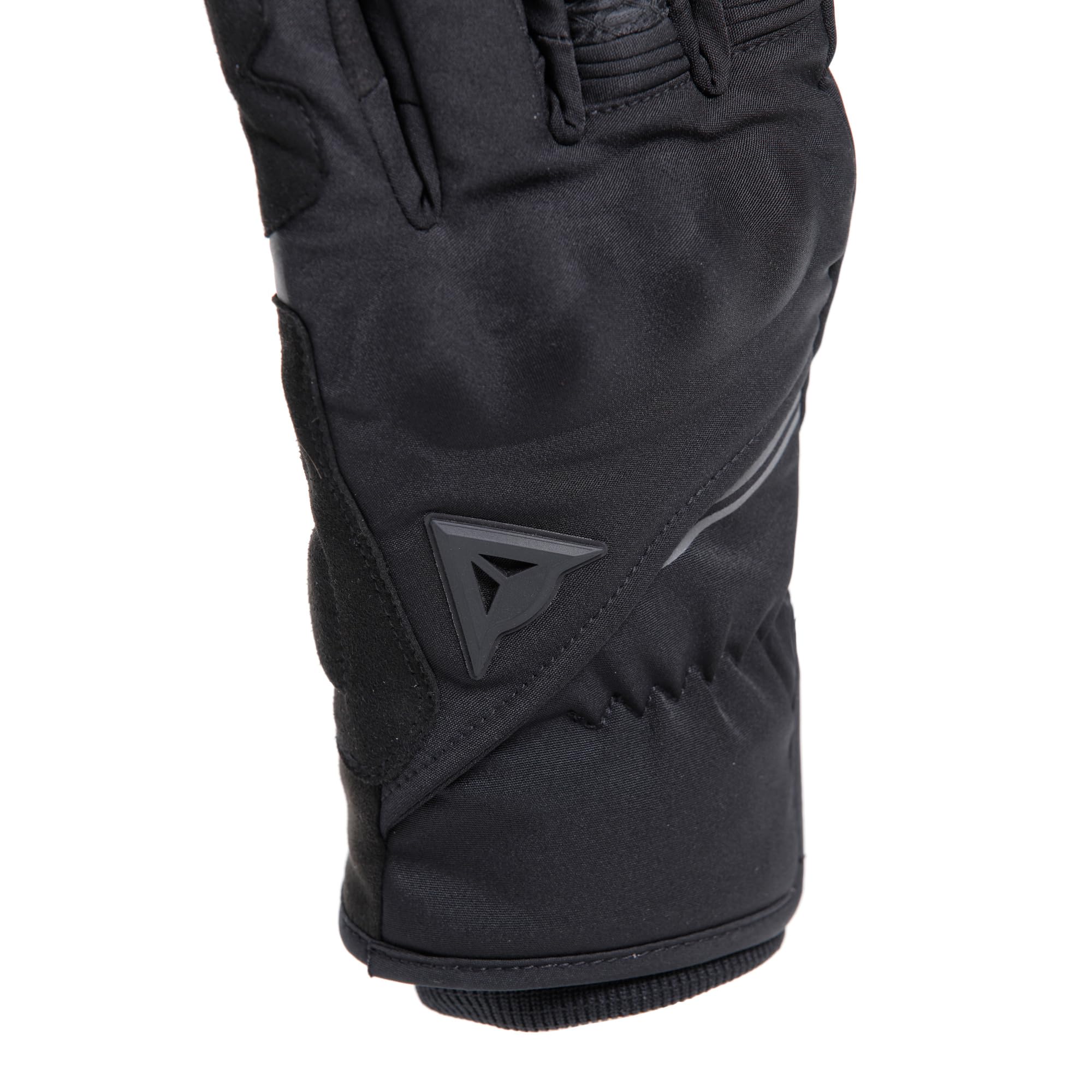 Dainese - Trento D-Dry® Gloves, Guantes de Invierno para Moto, Impermeables, con Protectores de Nudillos, Hombre, Negro/Negro, XS