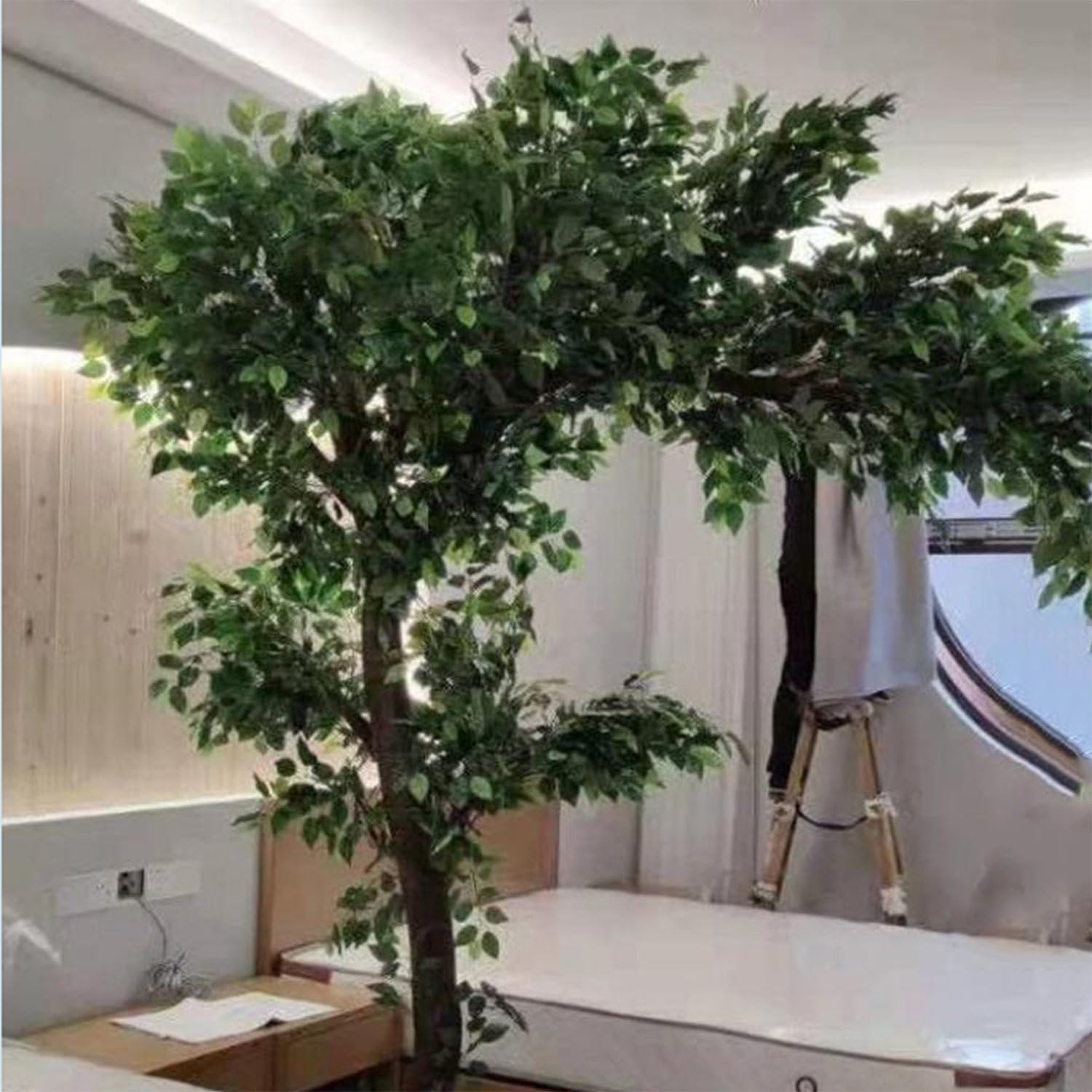 Ficus Artificiel Réaliste,Décoration événements&mariages Extended-2x2m
