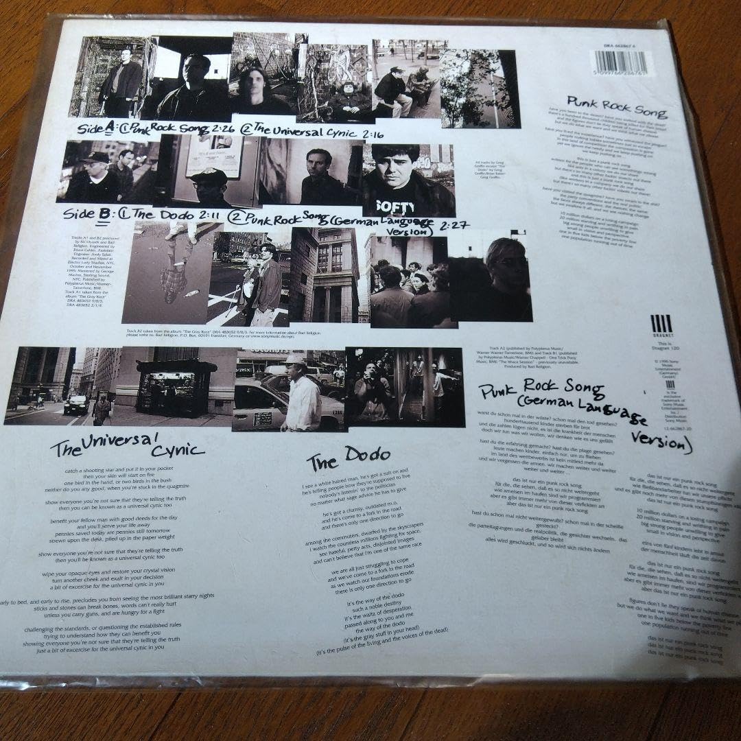 【12㌅】BAD RELIGION / Punk Rock Song Punk Rock Song ‑「EP」by Bad Religion | Spotify