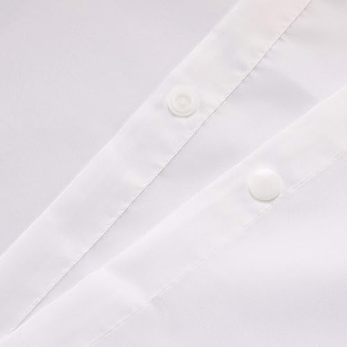 Miniatura 2 de River Dream Paquete de 2 forros de cortina de ducha a presión de repuesto con imanes extraíbles (tela)