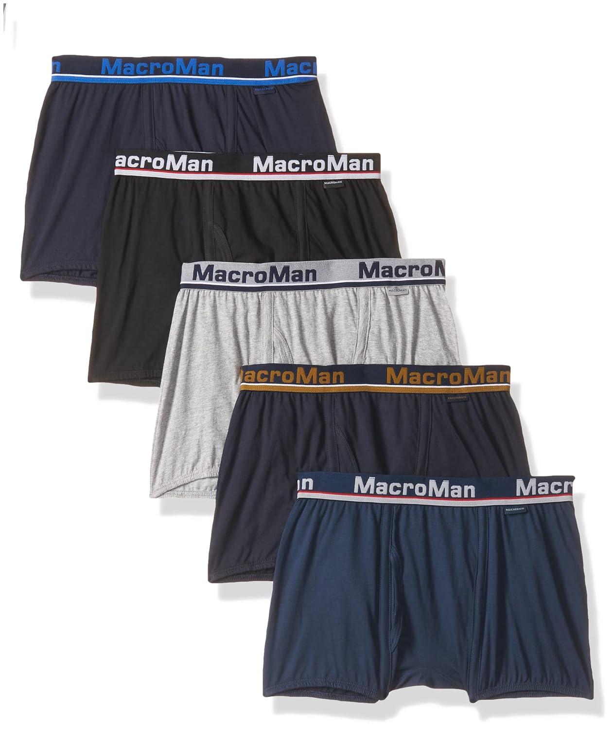 Macroman Solid Mini Trunk for Men | 100% Cotton Fabric | Outer Elastic | Pack of 5 - Review, Price and Buying Guide