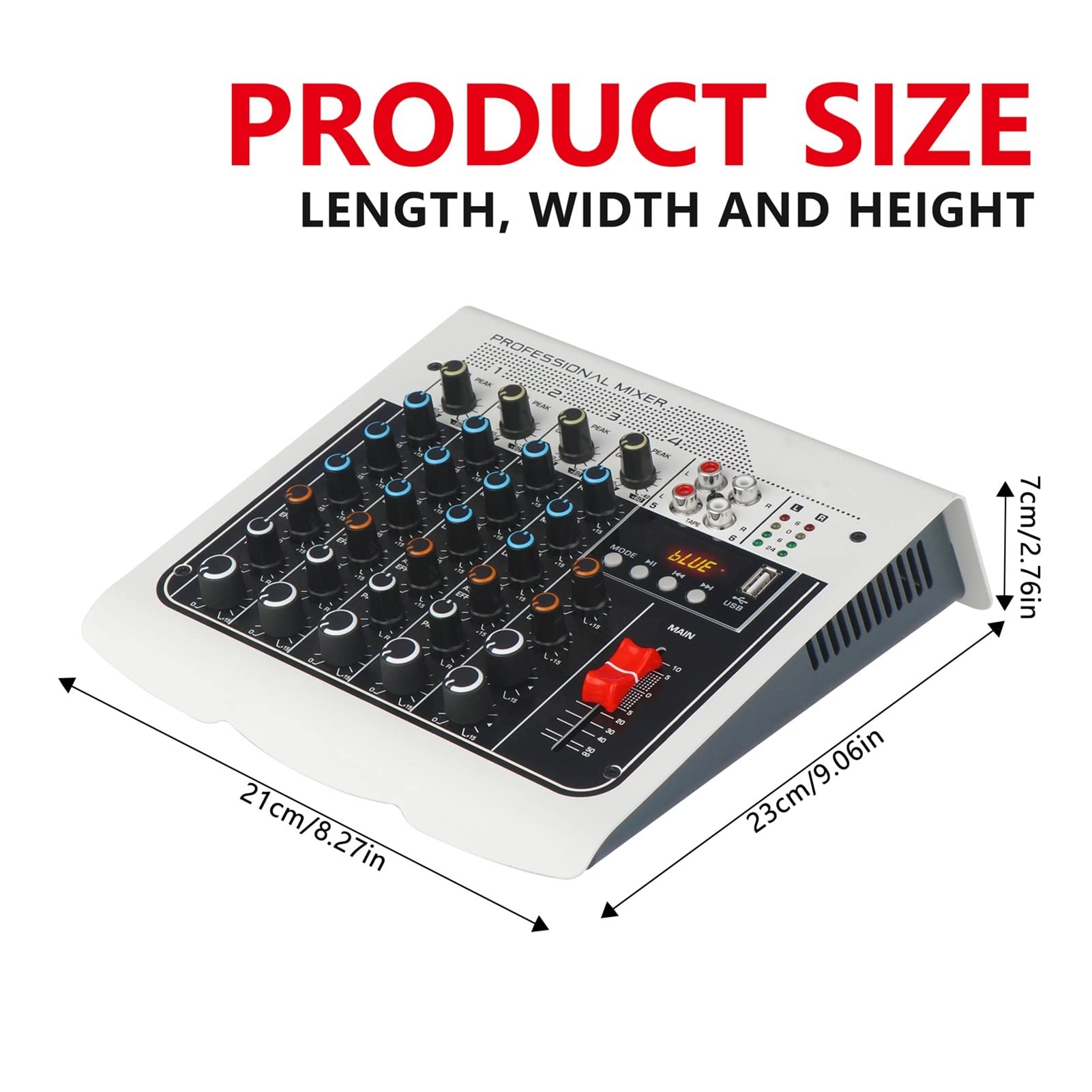 音声ミキサー Amazon | マイクミキサー サウンドミキサー ステレオ 5入力 音声