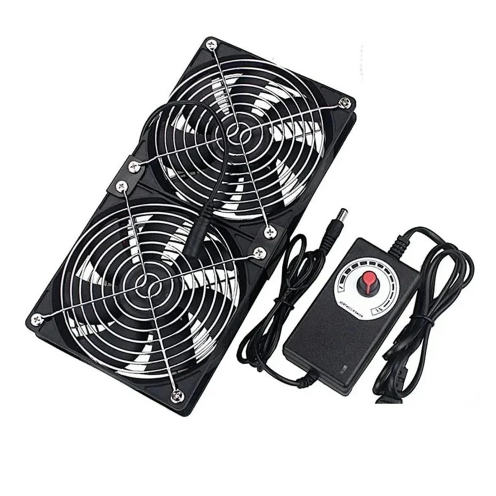 Ventilateur de refroidissement 120 mm anti-surchauffe pour serveur et armoire informatique