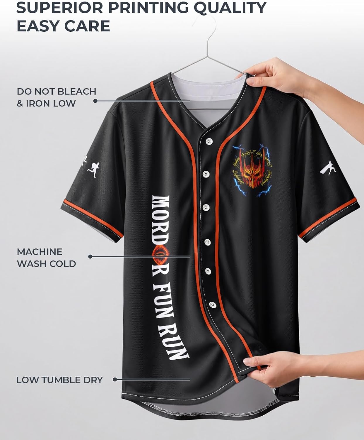 99TIMORO Fathers Holiday Graphic Baseball Jersey Shirts for Men and Women, Street Wear Funny Short Sleeve Top, Summer