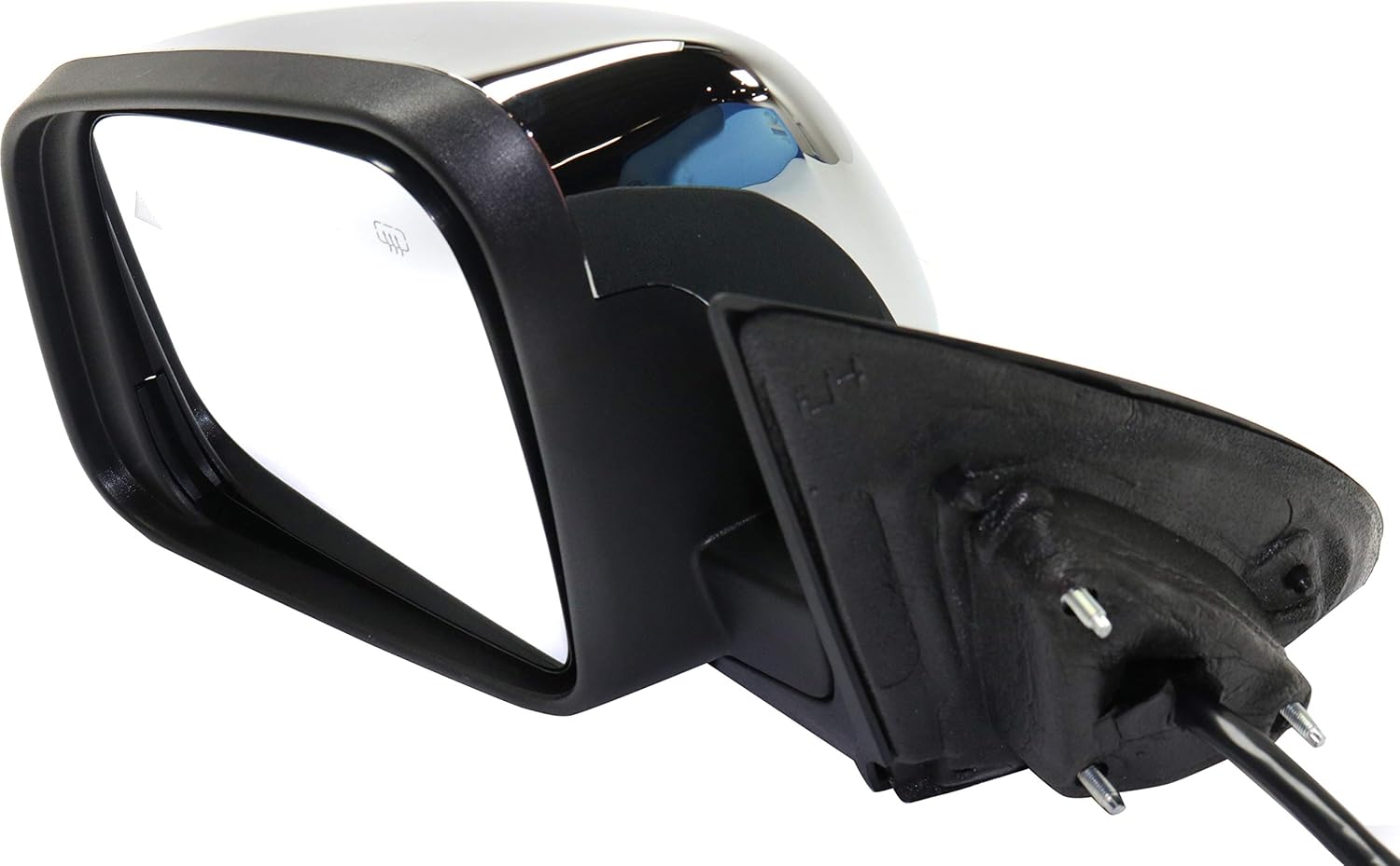 Garage-Pro Driver Side Power Heated Mirror for Dodge Durango 2011-2022 With Signal Light, Blind Spot Monitor & Memory; Without Auto-Dimming Chrome