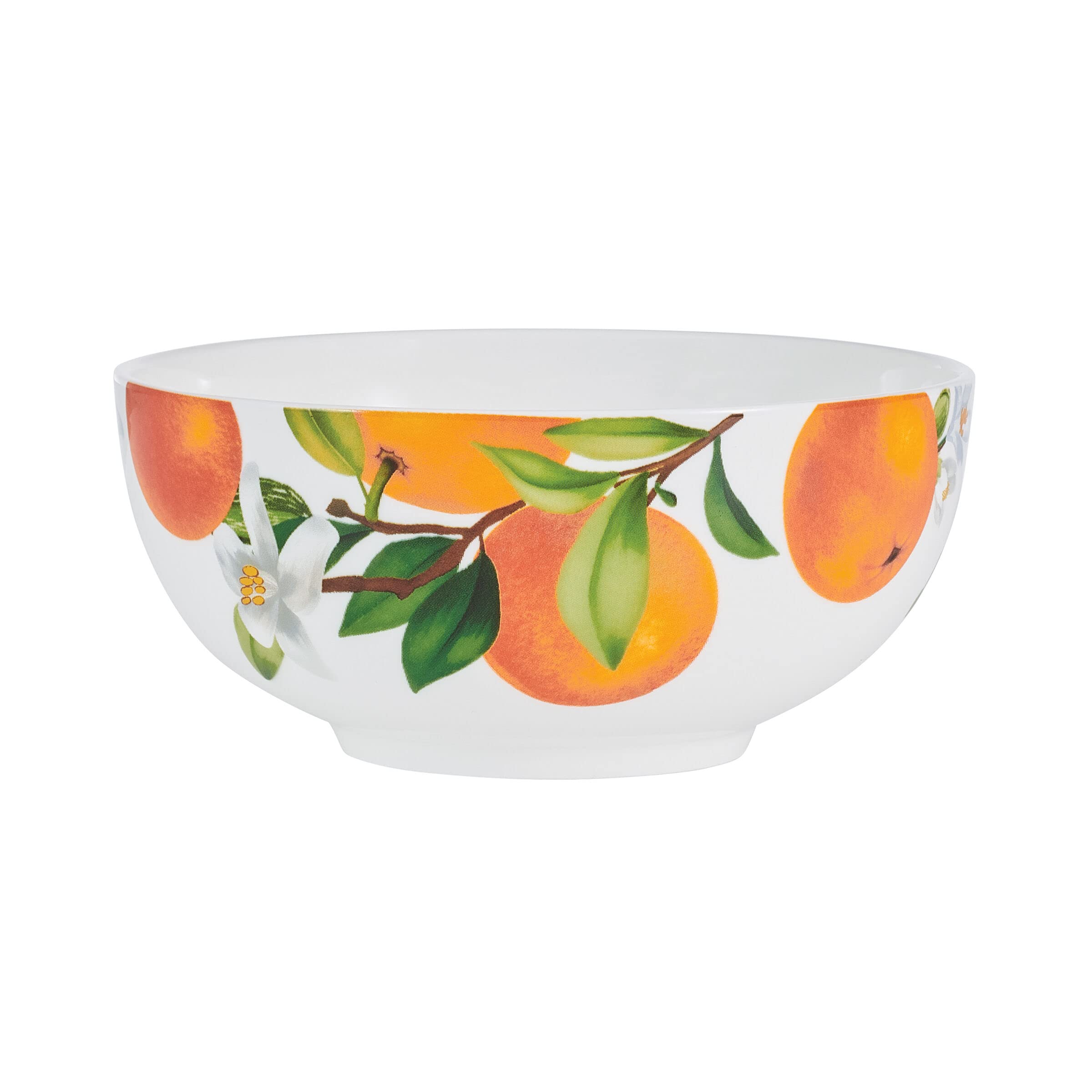 Mikasa Mandarin Bone China - Vajilla ligera resistente a las astillas, 12 piezas, servicio para 4