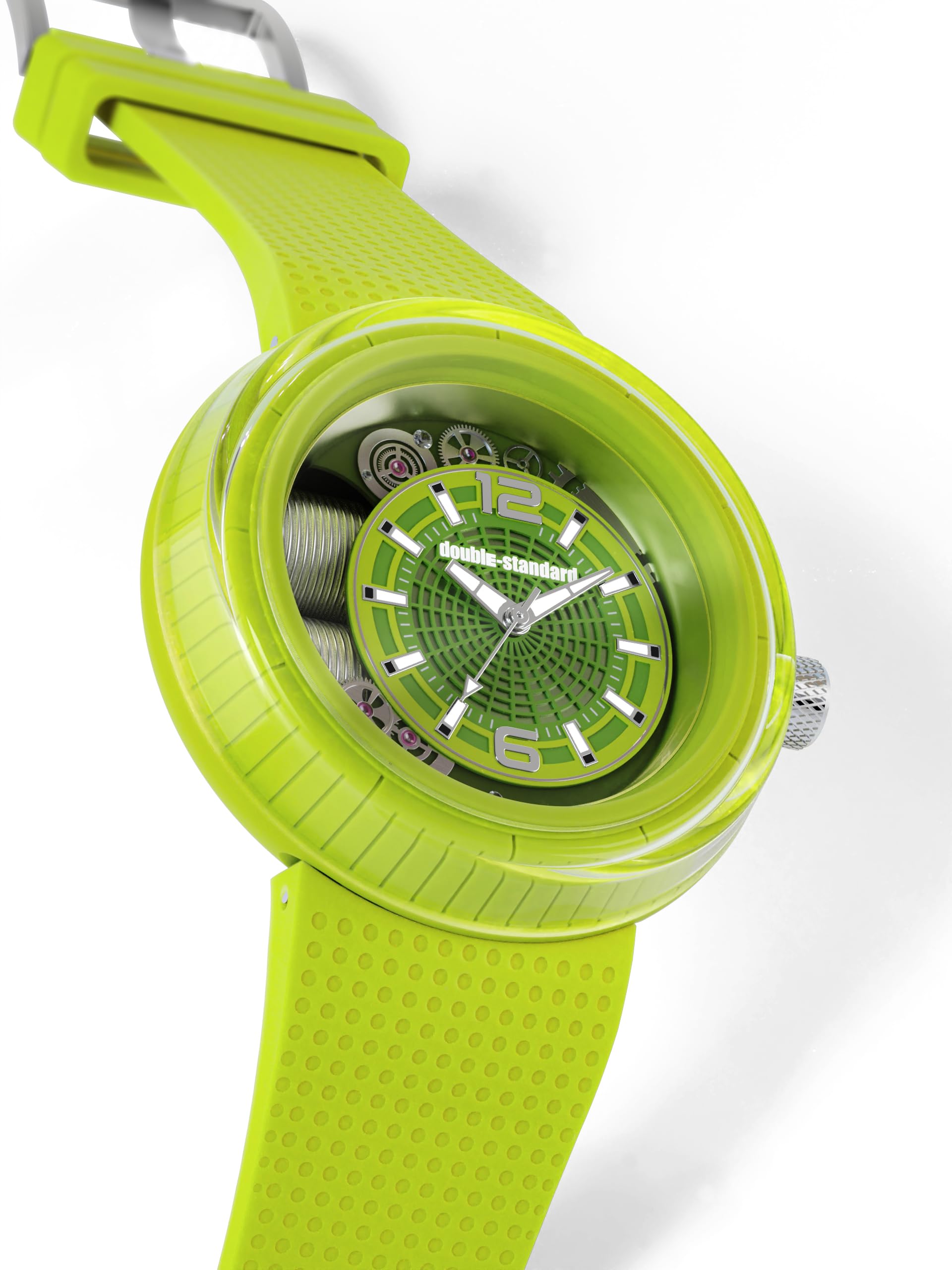 DoublÉ-Standard É-CLAT Reloj de moda para hombres y mujeres, diseño de cuarzo impermeable, perfecto para creadores de tendencias de moda, reloj elegante para combinar con atuendos