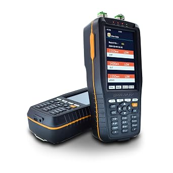 Handheld 1310/1490/1550nm PON Optical Fiber Power Meter with VFL and 8501625nm Fiber Optic Power Meter for GPON and EPON Network Testing