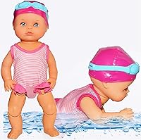 Vista 7 de Muñeca eléctrica impermeable para nadar en bañera y piscina