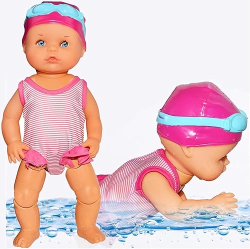 Miniatura 7 de Muñeca eléctrica impermeable para nadar en bañera y piscina