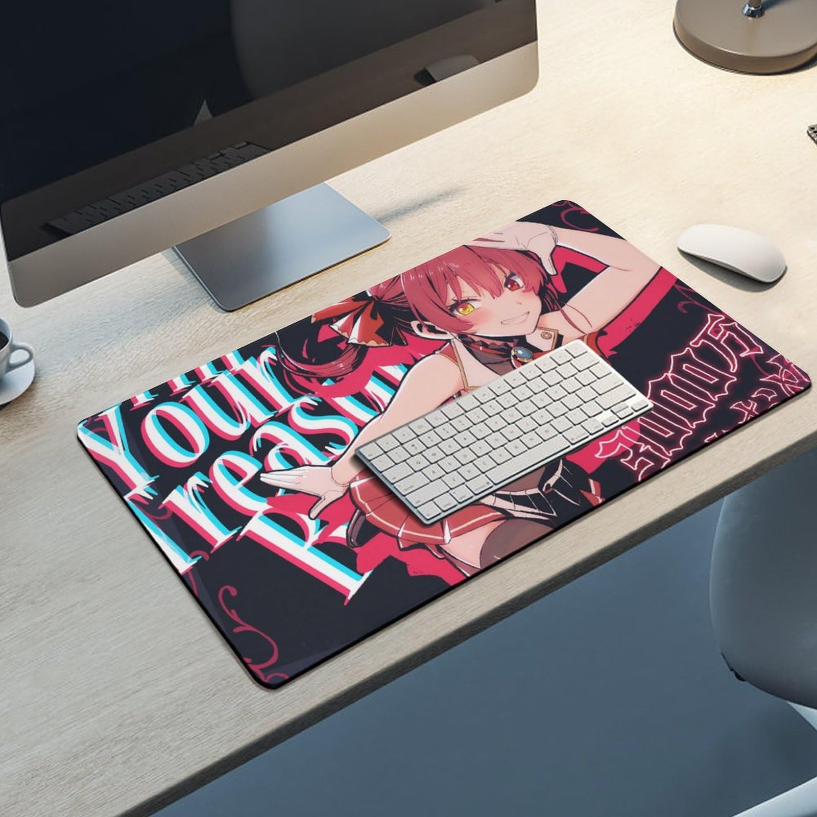 Amazon.co.jp: マウスパッド 大型 VTuber 宝鐘マリン マウス用パット
