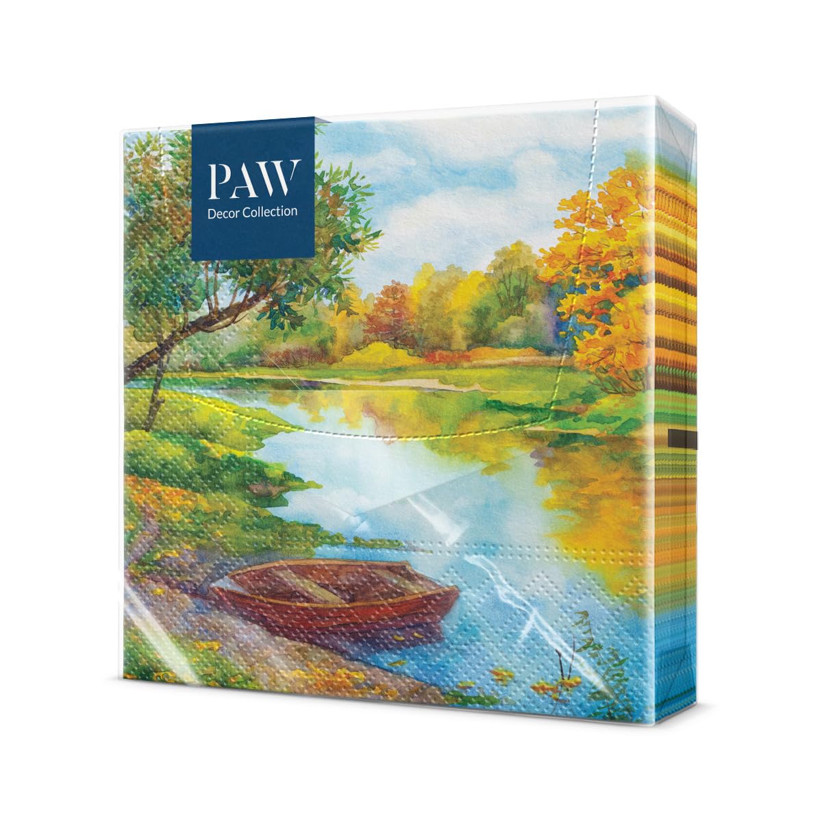 PAW - Servilletas Papel 3 Capas (33 X 33 Cm) Exotic Leaves