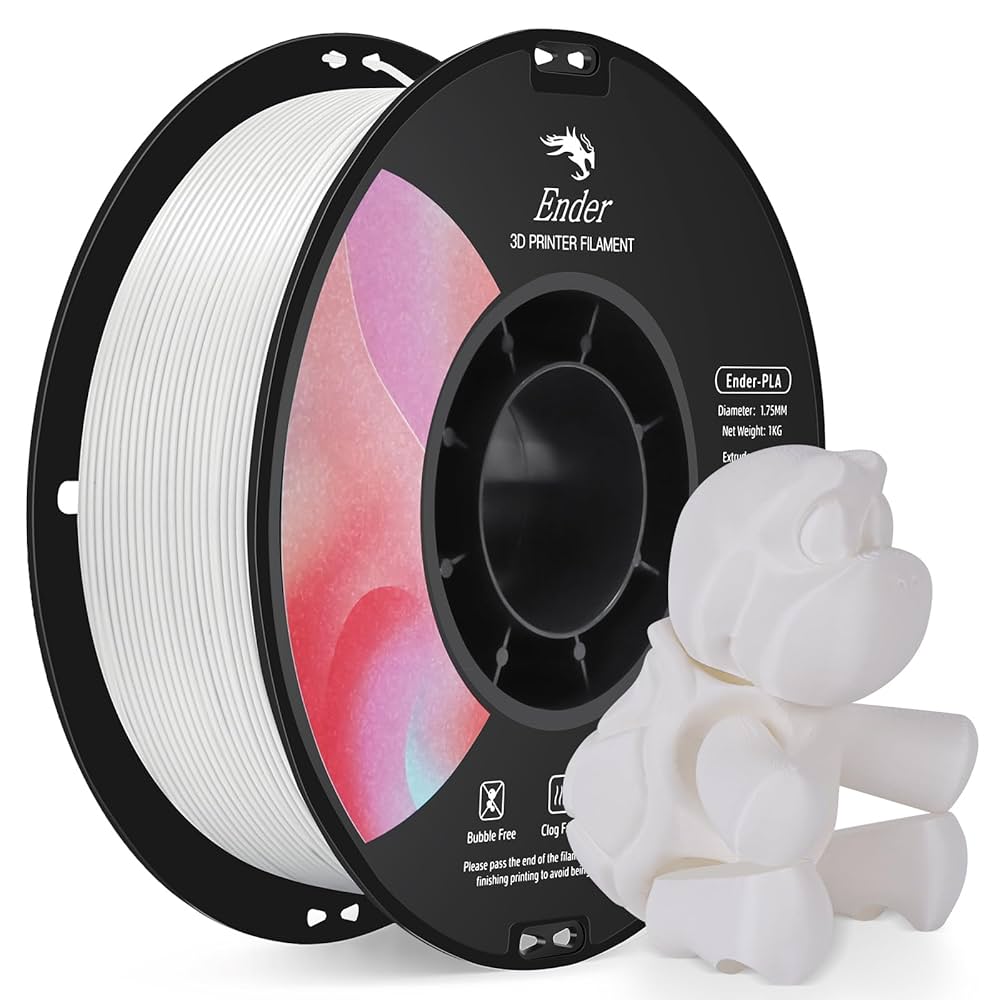 Creality Ender 3 S1 Pro 3Dプリンタ+PLAフィラメント Amazon.co.jp: Creality PLAフィラメント 白 PLA 1.75mm ±0.02mm