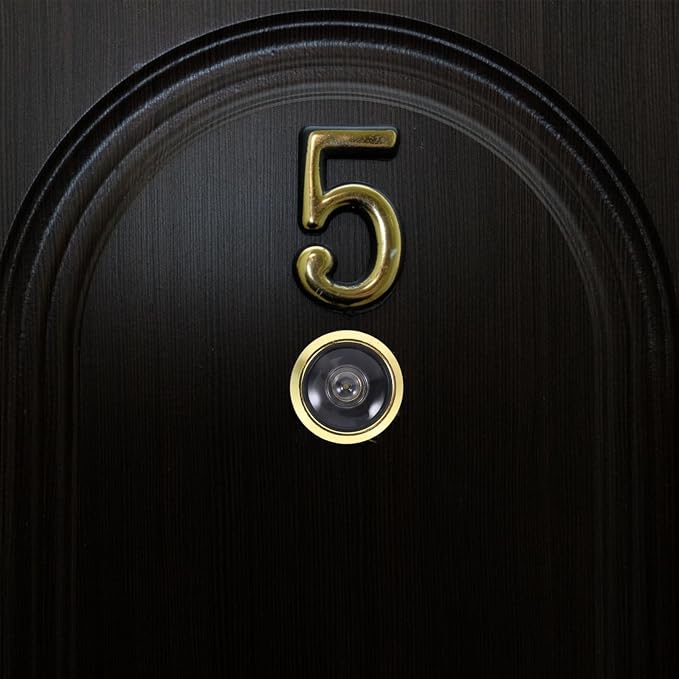 Visor de Mirilla para Puerta de Ángulo Amplio con Cubierta Ajustable de Privacidad para Puerta Principal, diámetro 14-18mm, 50-70mm para Hogar y Oficina miniatura 6