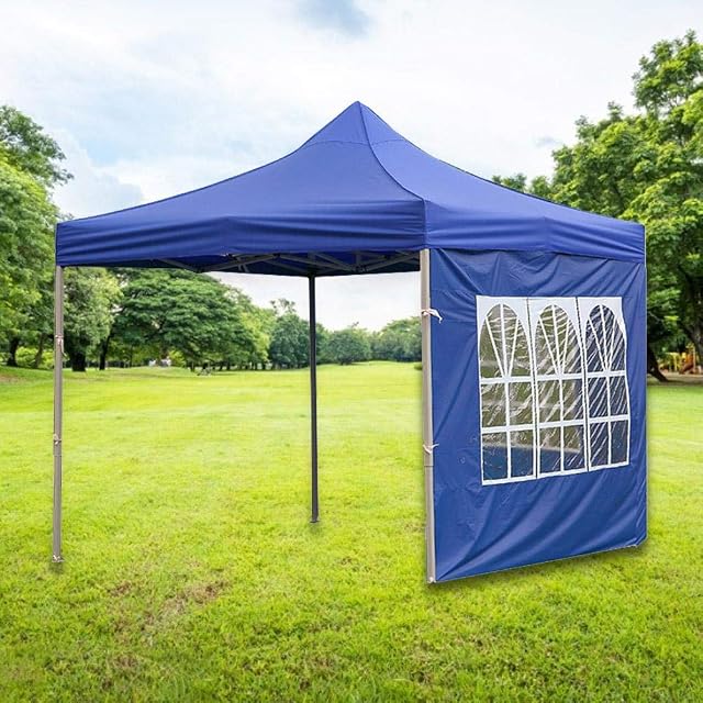 Eventualx Folding Gazebo, Garden Gazebo, Marquee Tent, Instant Canopy Wall Panel, Rainproof Shading Shelter Without Stand, for Outdoor Garden Parties (3 2 m / 6 2 m / 9 2 m)