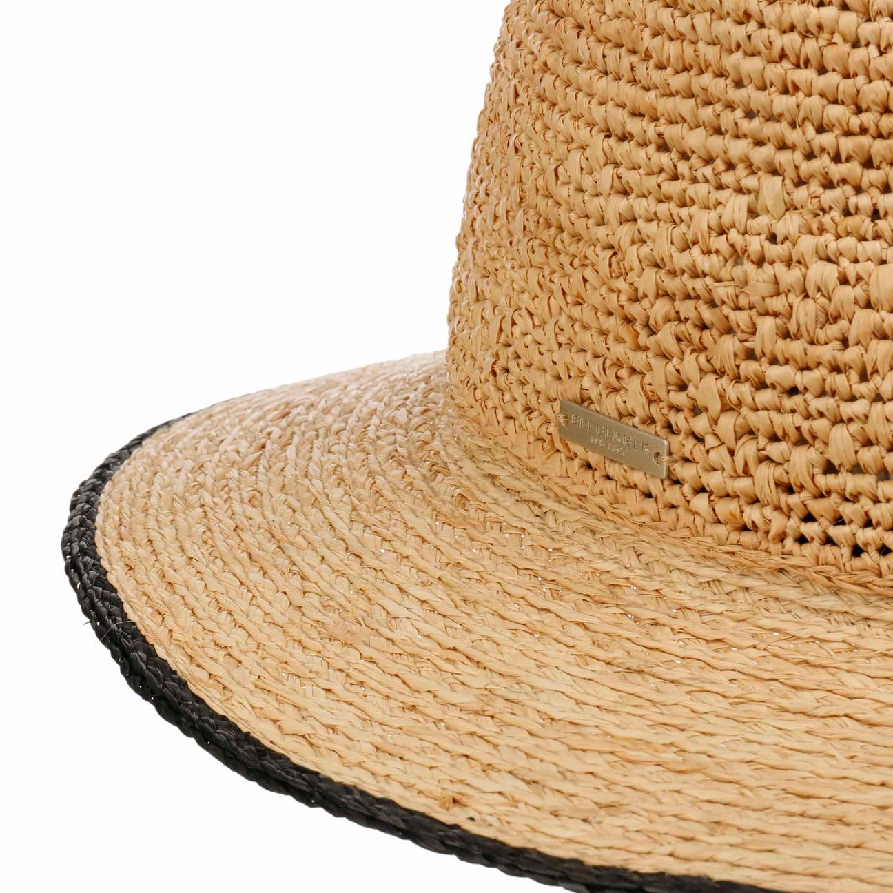 Seeberger Jalima Traveller Raffiastrohhut Raffiahut Strohhut Sommerhut Sonnenhut Damenhut Damen - Frühling-Sommer Sommer