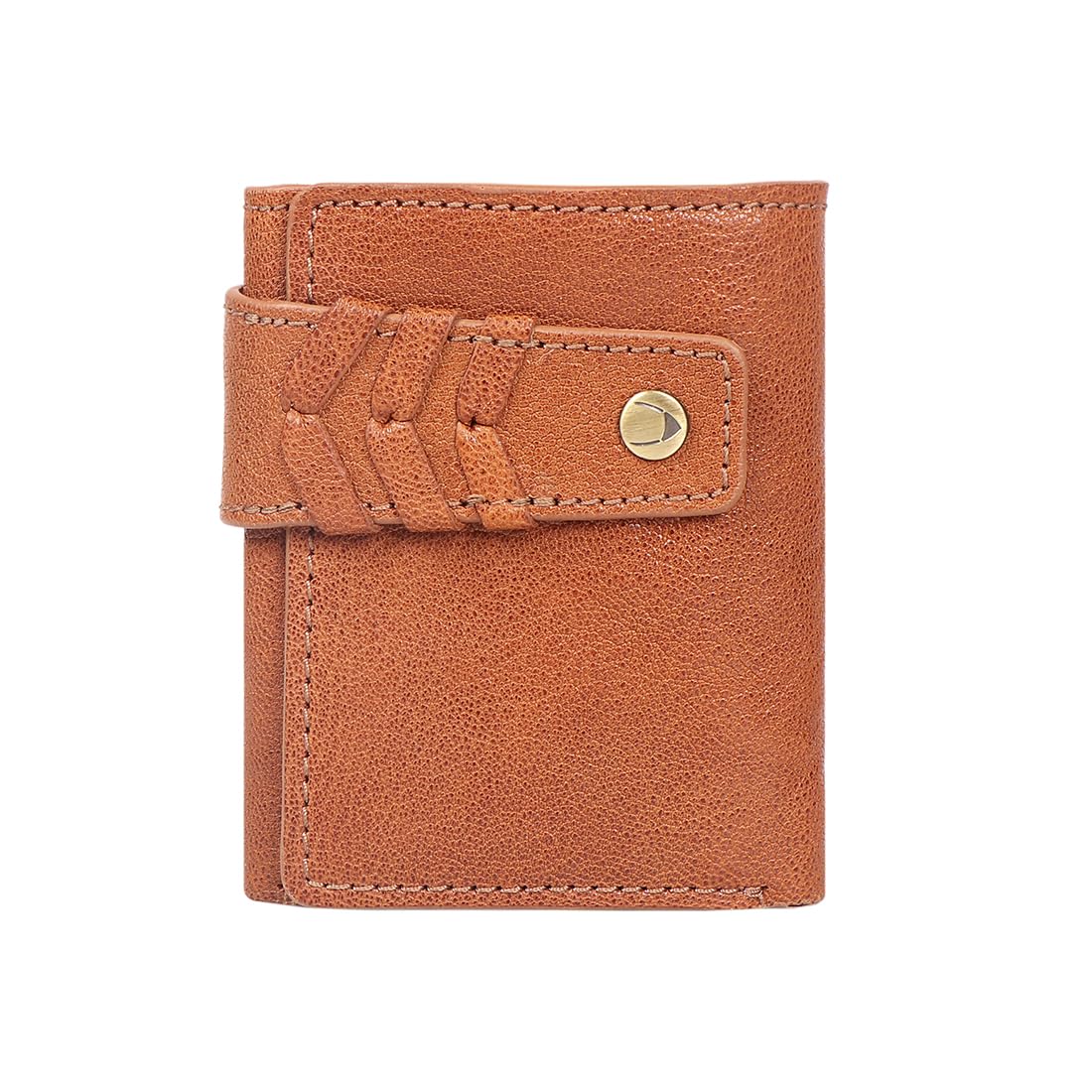 hidesign Guevara W1 - Burnt Goat - Women's Tri-Fold - Tangerine - M-picture-17