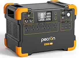 PECRON ポータブル電源 E2000LFP 1920Wh 2000W PECRON ポータブル電源 E2000LFP | 大容量1920Wh 定格出力2000W