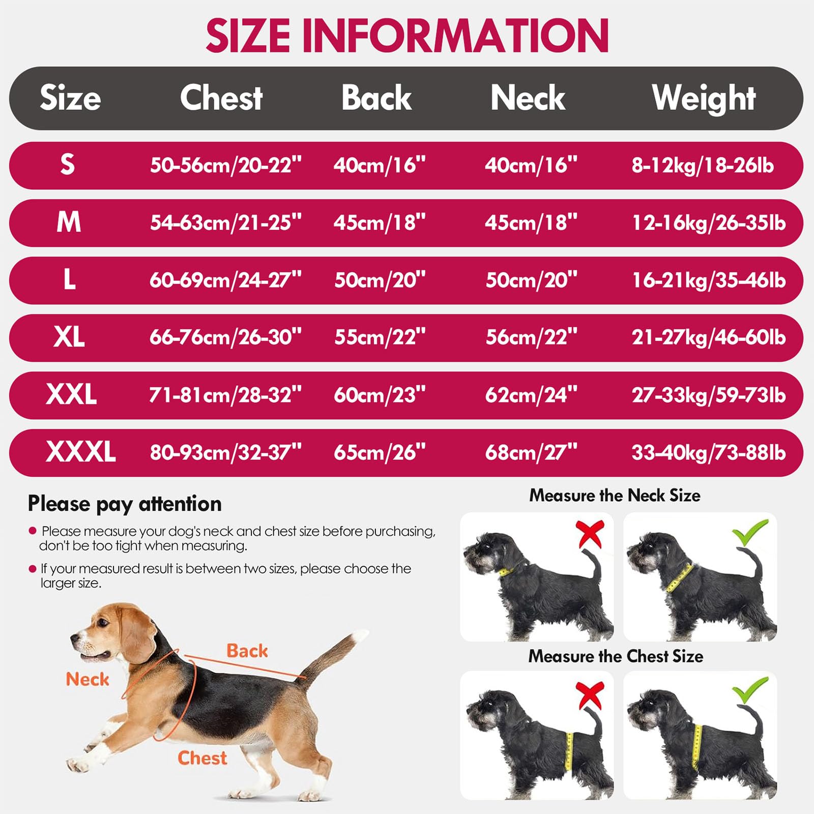 LIANZIMAU Cappotto Impermeabile per Cani Cappotto Invernale per Cane Cappotti e Giubbotti per Cani Giubbotti per Cani Cappotto Cane Taglia Grande Media Piccola