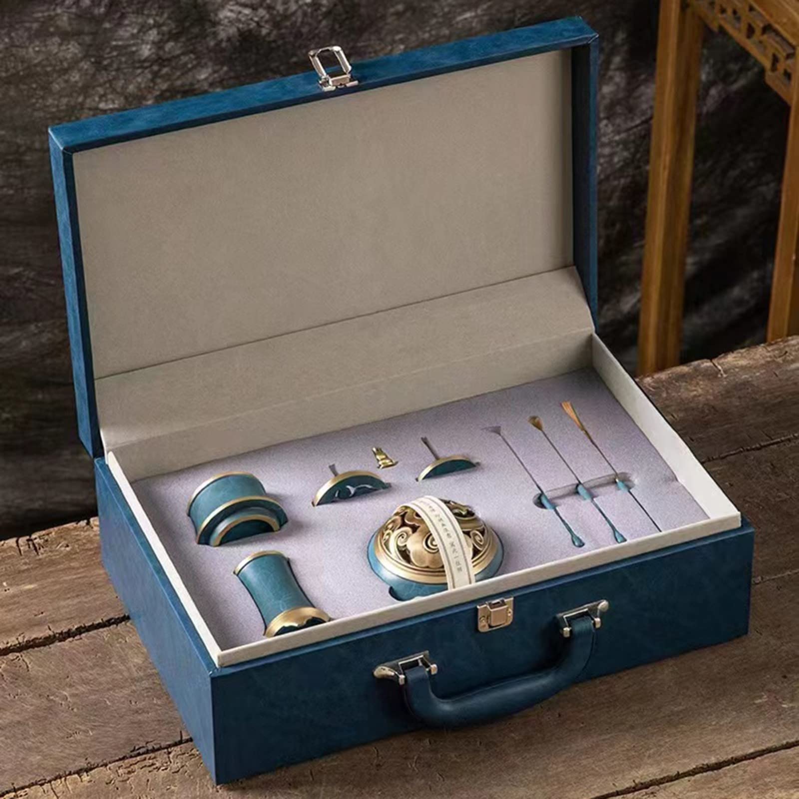 Amazon｜真鍮のお香作りセット9点セット 逆流タワーキット お香コーン