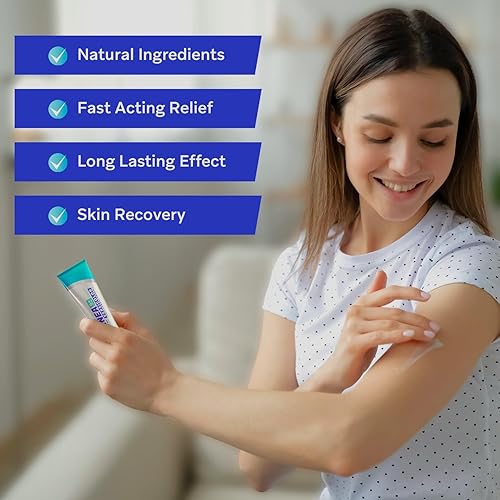 Miniatura 2 de Tinea Versicolor Crema de tratamiento de hongos antifúngico para tiña versicolor tiña - Extra fuerte natural anti picazón para hongos de la piel,