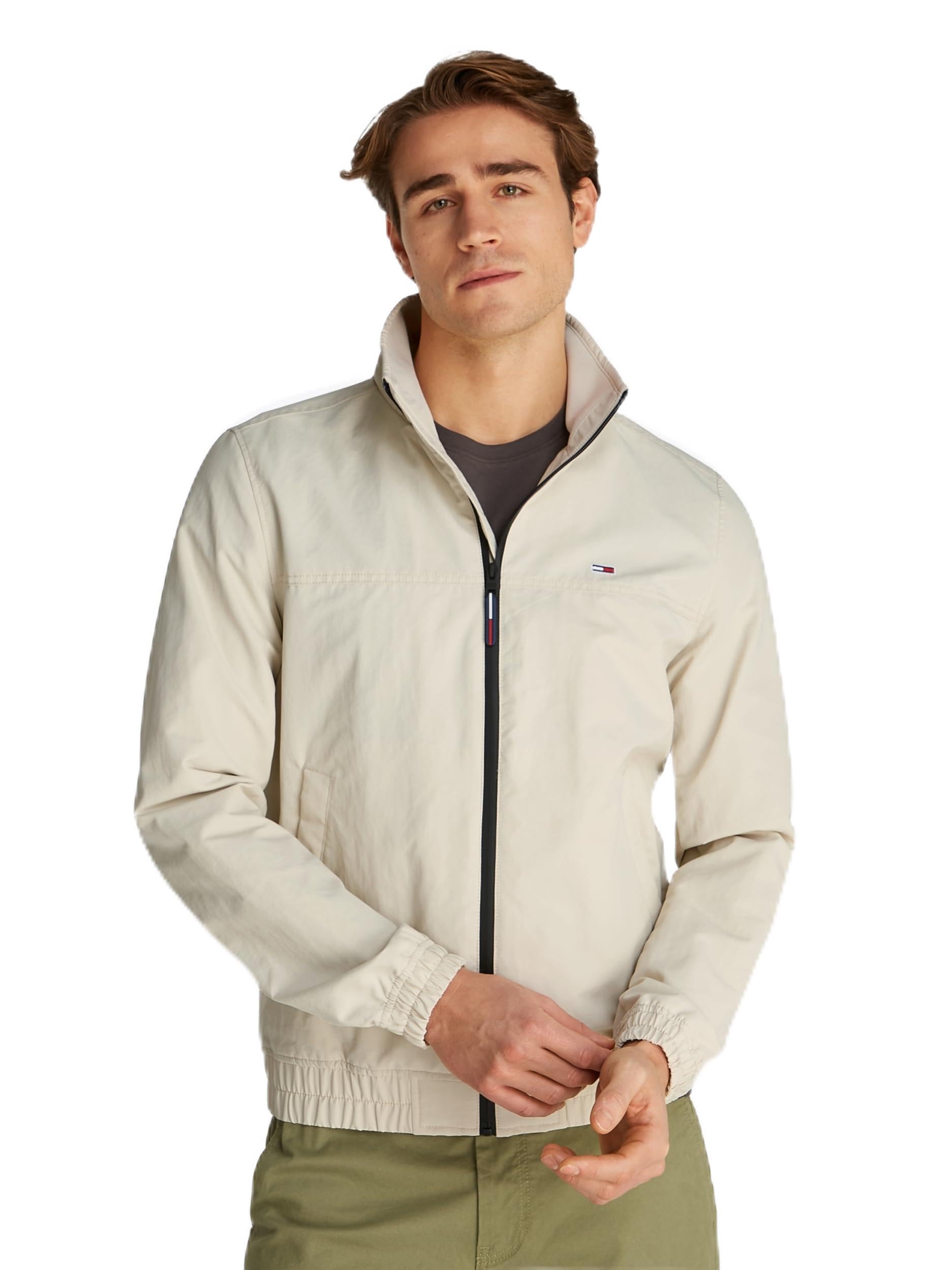 Tommy Jeans Giacca Uomo Essential Casual Giacca da Mezza Stagione