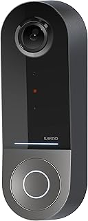 WeMo Smart Video Doorbell - Apple HomeKit Secure Video with HDR - Smart Home Products Video Doorbell Camera - Ring Doorbel...
