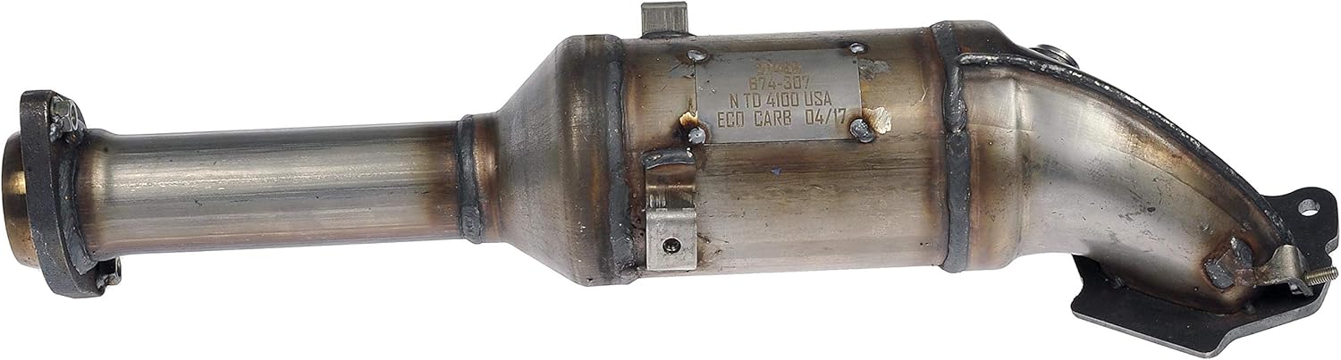 Dorman 674-307 Passenger Side Manifold Converter - Not CARB Compliant Compatible with Select Jeep Models (Made in USA)