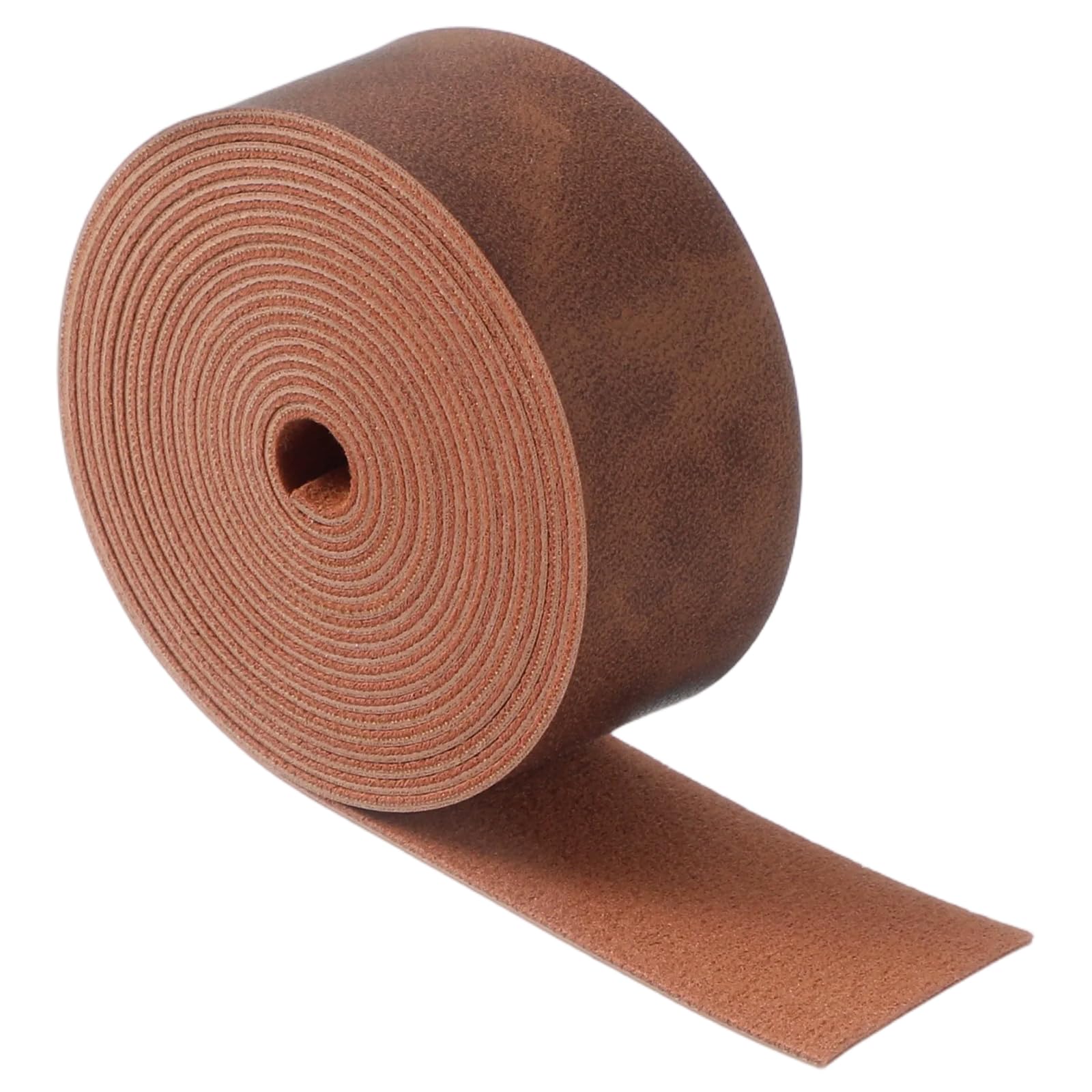 2M PU Leather Strap,25MM Wide Single Sided Faux Leather Strips for Crafts, Belt Tooling, Jewelry Making, Home Decor