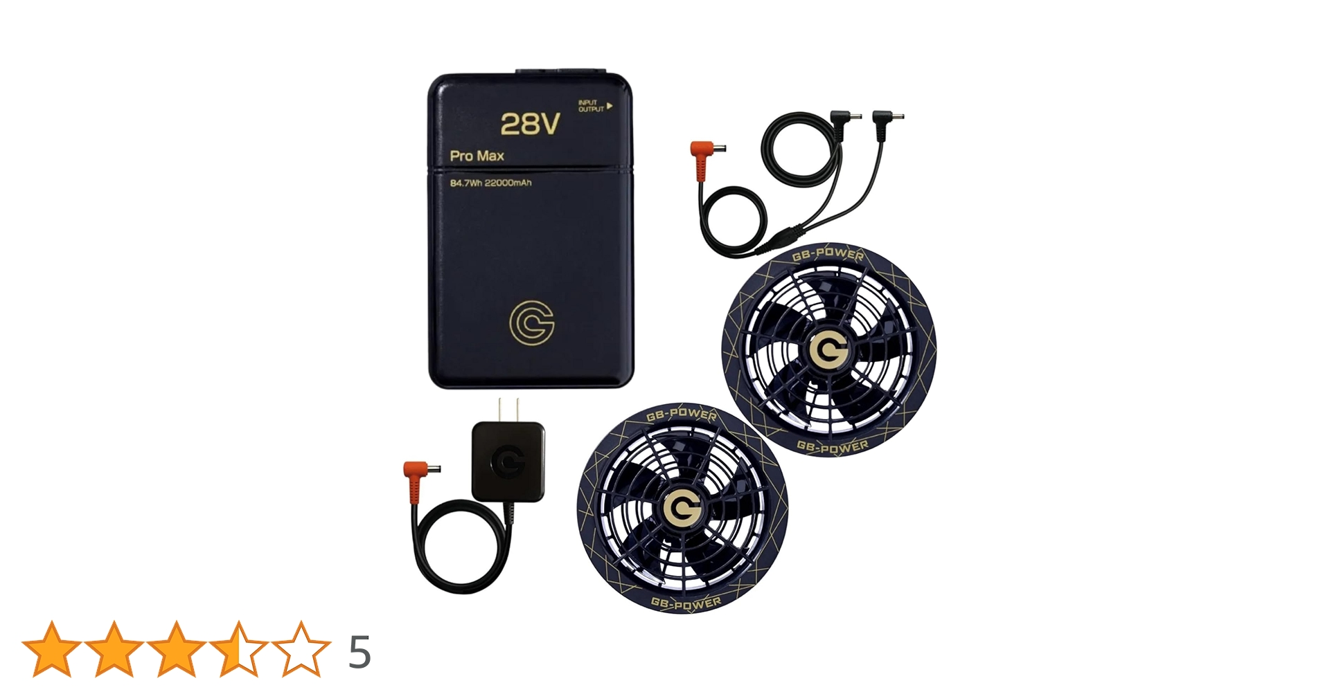 ヴ*ン様 GB-POWER 28V PRO MAXGB428 即日発送】空調服用（28V専用 バッテリーPRO MAXセット）GB