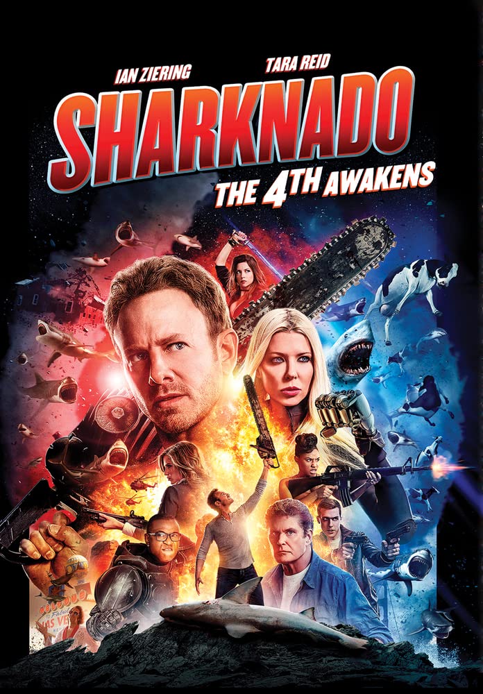 Sharknado: The 4th Awakens película en DVD de comedia absurda y acción para fans