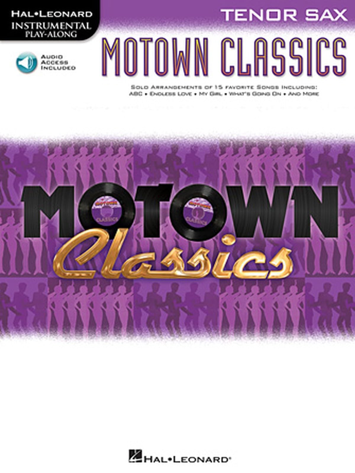 Motown Classics - Instrumental Play-Along Series Book and Audio Online Tenor Sax