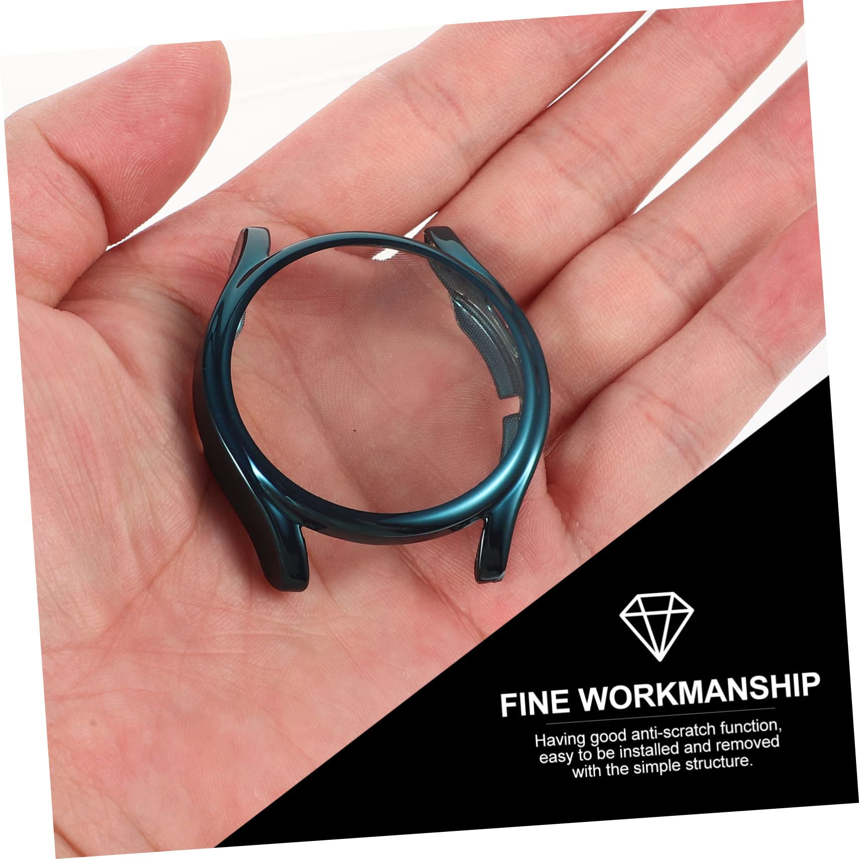 Mikikit Lot De 5 Boîtiers De Montre Élégants Antichoc pour Montre 5 Résistant Aux Rayures Et À l'usure 8 Pièces X 5