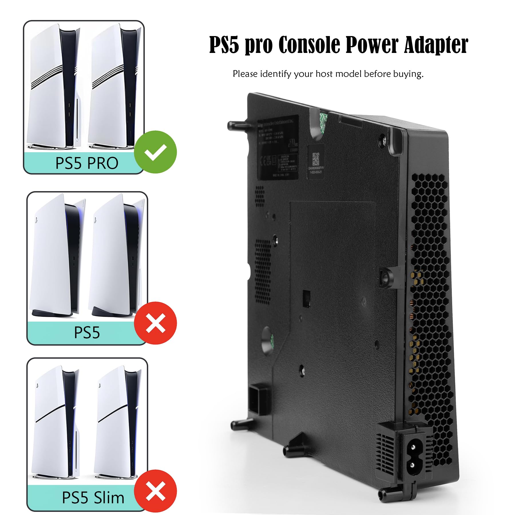 Amazon.com: AQIDAP for PS5 pro Power Supply ADP-420DR CFI-70XX CFI