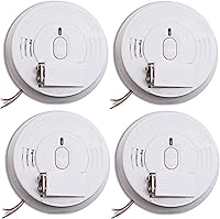 Vista 15 de Kidde, 20SAR, detector de humo cableado, batería de reserva AA, interconectable, indicadores de luz de advertencia LED