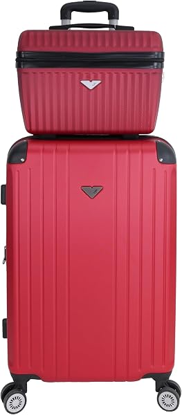 Vanity Grande Format Vida VV101, Coque Rigide Dimension 35 x 20 x 29 cm (Bordeaux) - 3