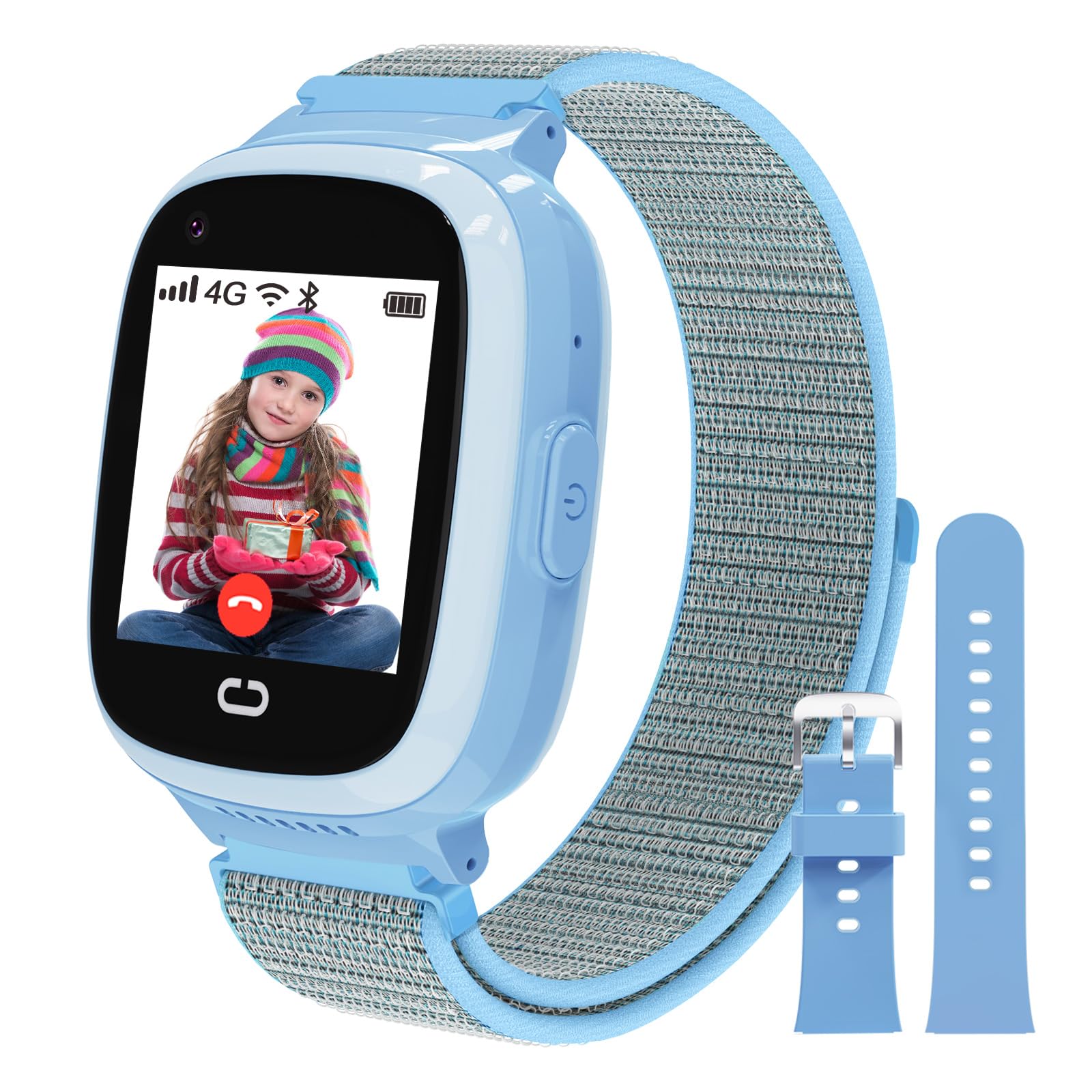 Montre Connectée Enfant GPS Avec Appel - Étanche IP68, SOS, Mode Classe, Caméra, Pour 3-12 Ans