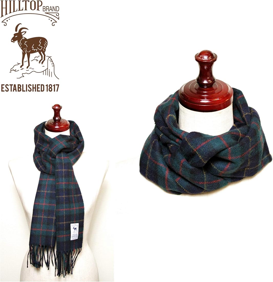 【SALE/58%OFF】HILL TOP ヒルトップ マフラー ストール 天然素材 ラムウール