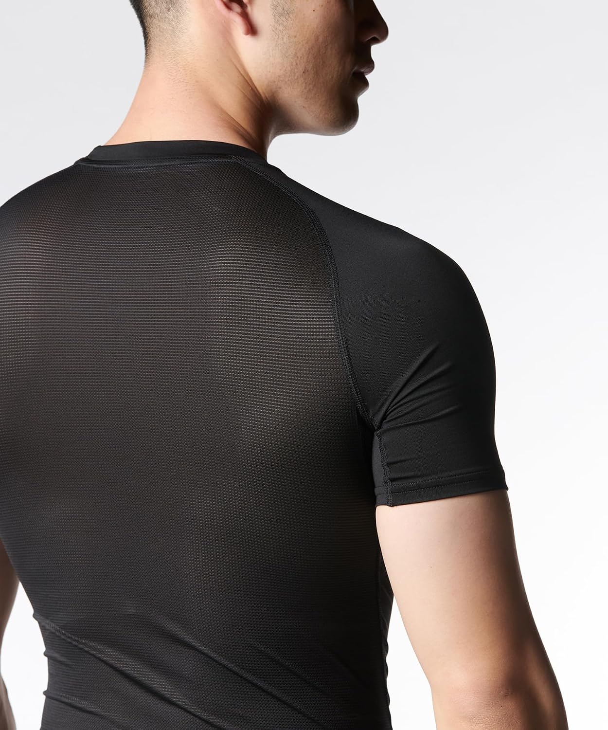 Бейсбольная майка Under Armour с круглым вырезом и коротким рукавом, летний эластичный дезодорант, UA Wear Heat Gear, Компрессионный короткий рукав 1358643, фото 7