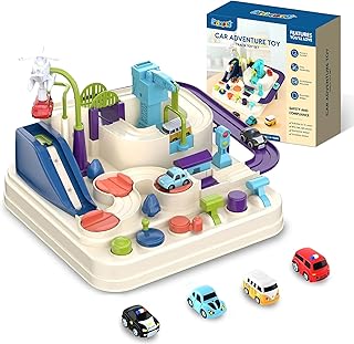 Kidology Car Adventure Toy for 0–3 Years, Boys, Girls & Kids |Car Race Tracks Toy | Playset City Rescue Activity for Toddl Price In India