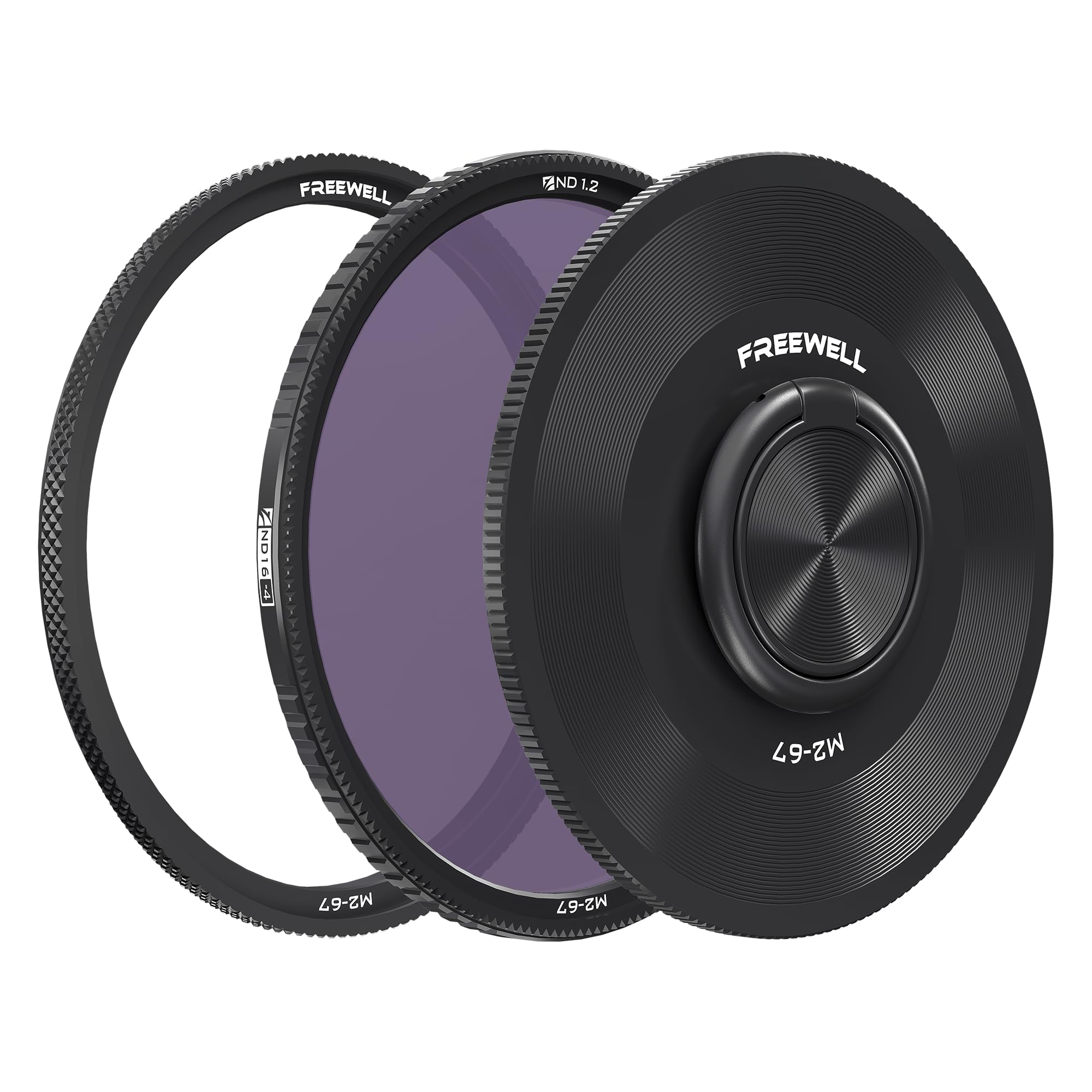 Freewell 67 mm natürliche Dichte ND16 (4 Blendenstufen) ND1.2 Kamerafilter, kompatibel mit der M2-Serie