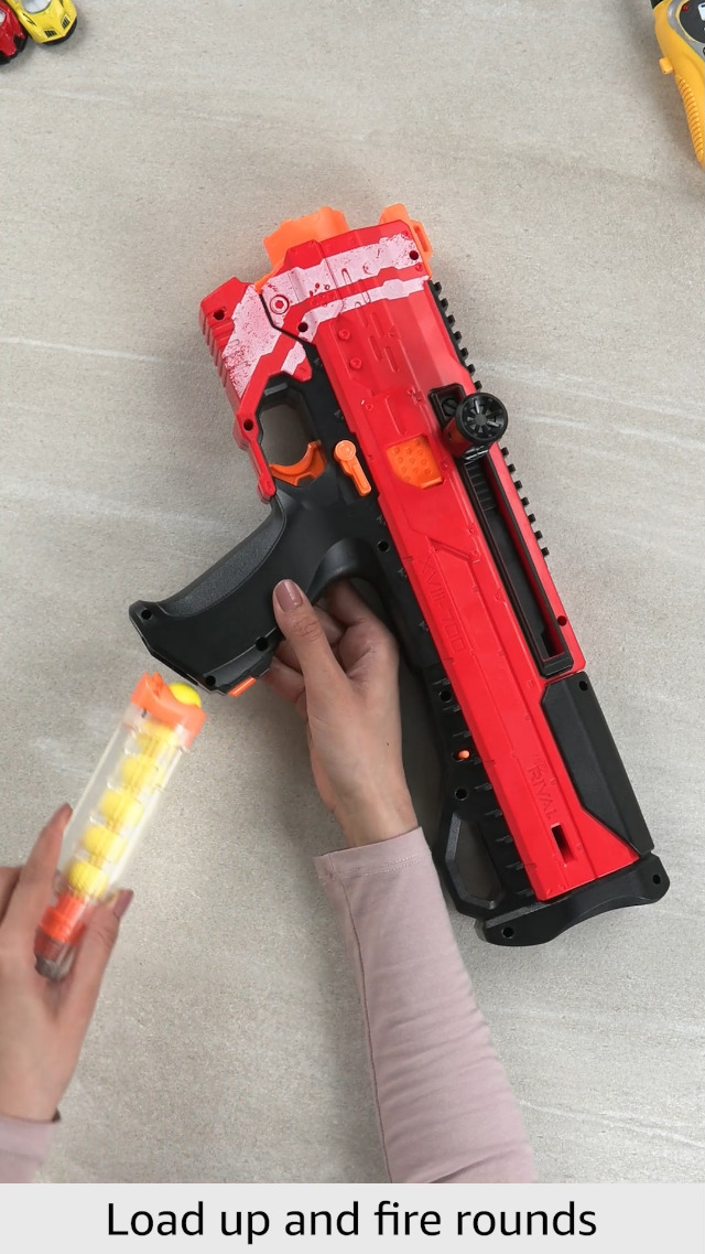 NERF Rival Helios XVIII-700 Blaster (red), for Ages 14 and Up