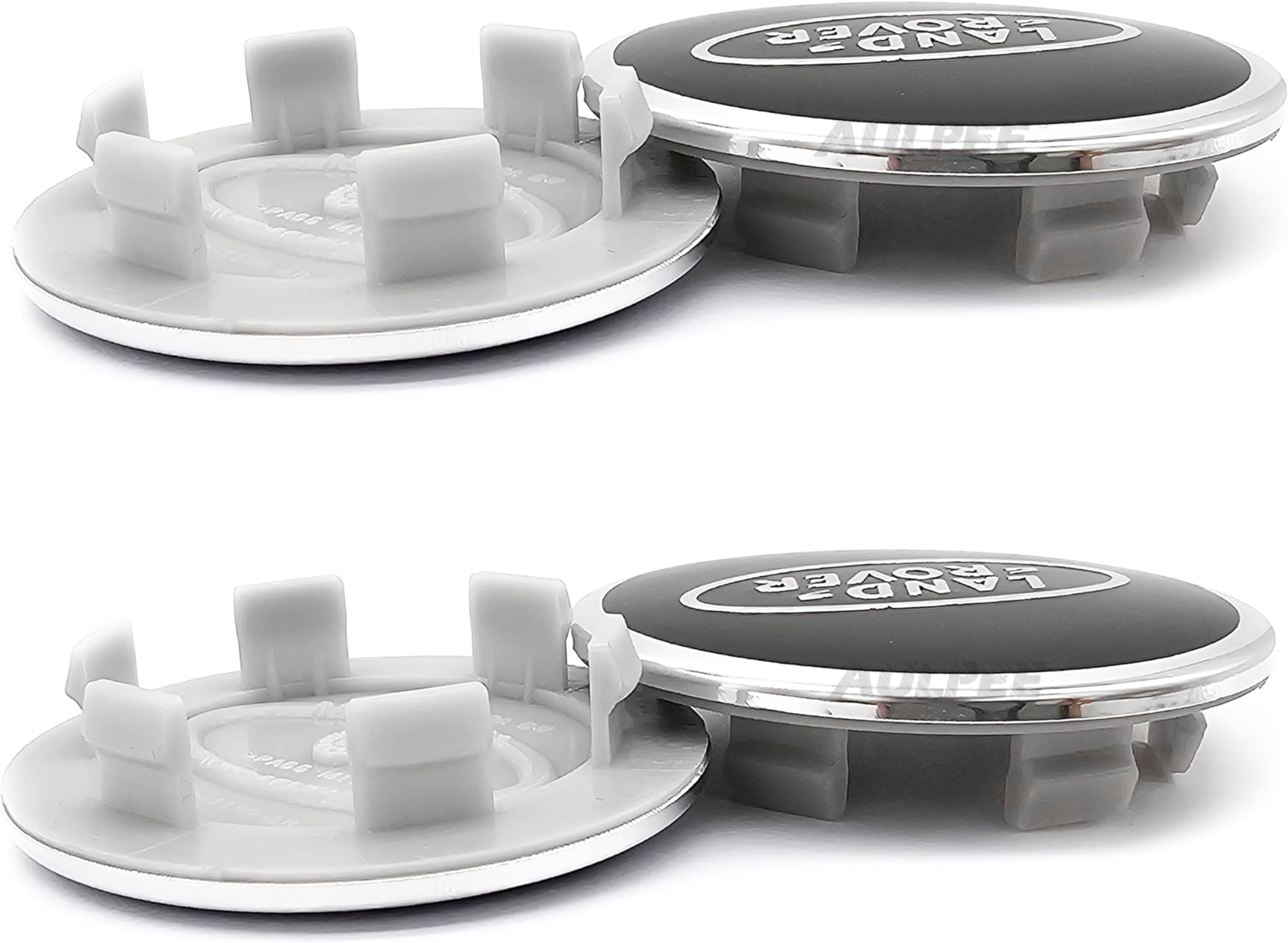 Wheel Hub Center Cap Center Logo Emblem Hub Cover 62mm ABS Material (Black)